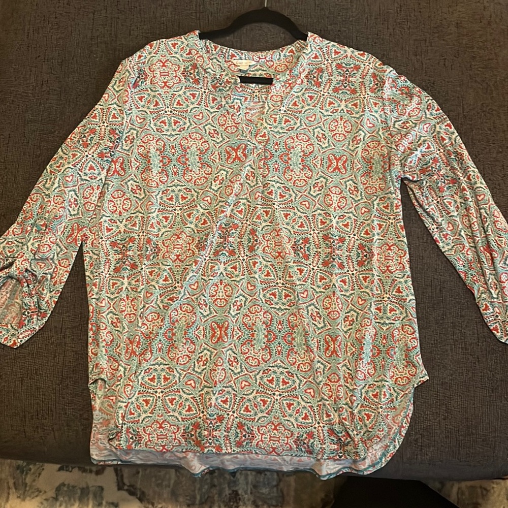 Bohemian printed blouse